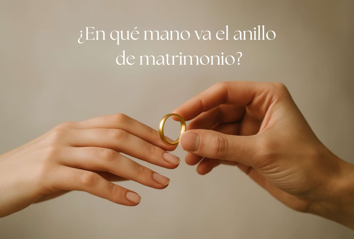 pareja mostrando anillos de boda