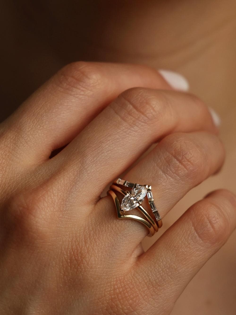 Classic Marquise Cut Ring combined view v2